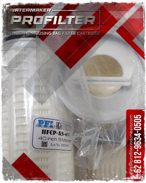 HFCP High Flow Filter Cartridge Pleated