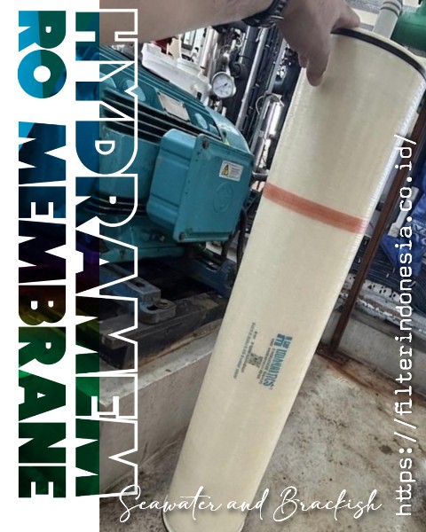 Hydramem HM 8040 SWE 400 RO Membrane untuk Industrial SWRO